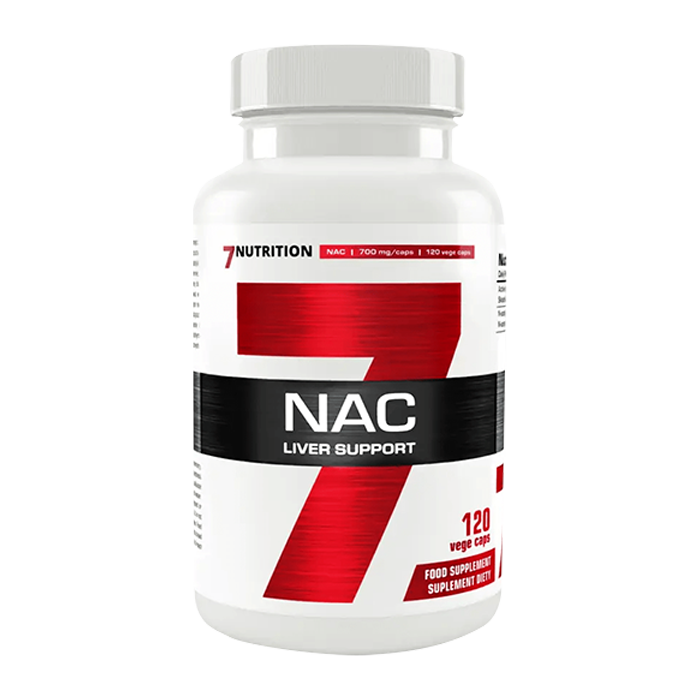 7 Nutrition NAC Liver Support - 120 Caps