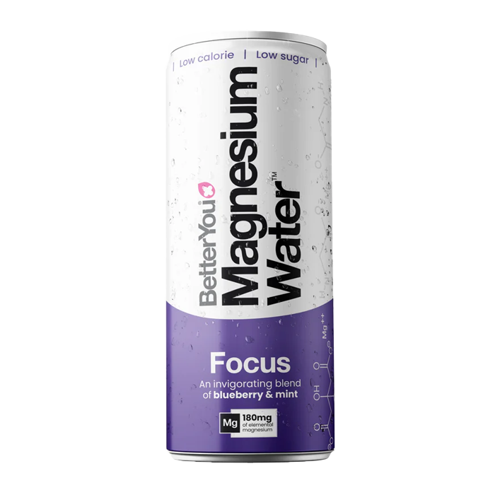 BetterYou Focus Magnesium Water - (250ml x 12) 12 Pack