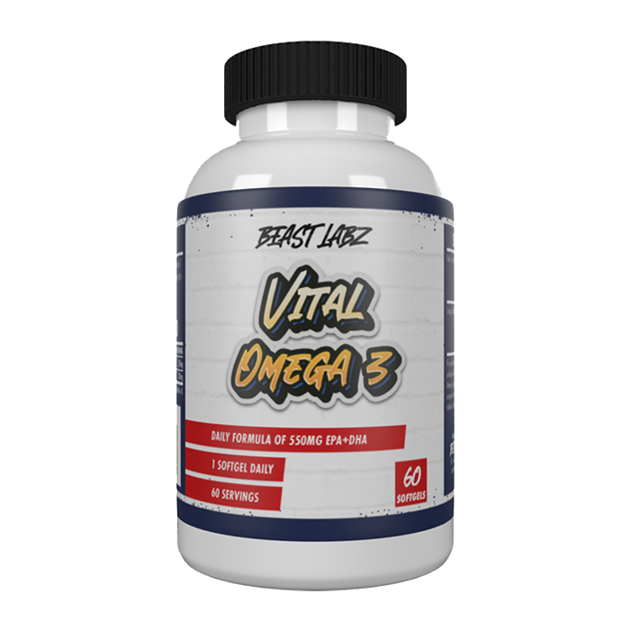 Beast Labz Vital Omega 3 - 60 Softgels