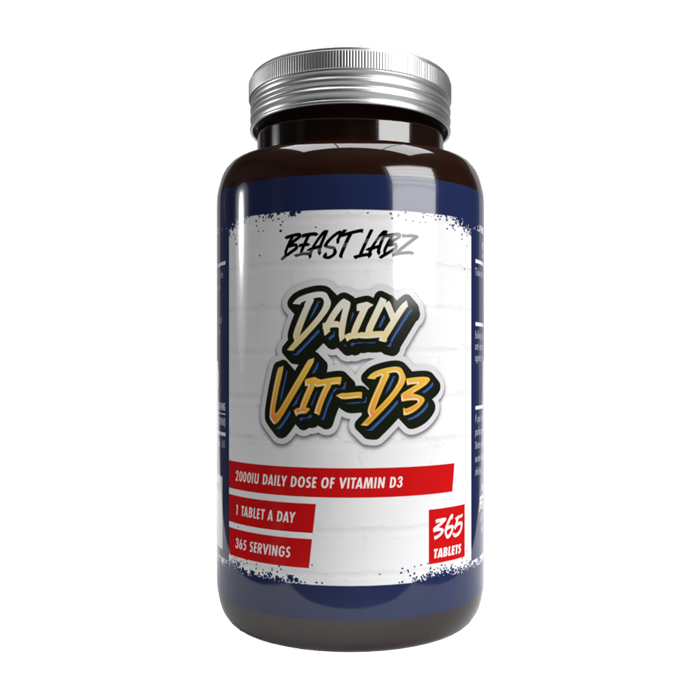 Beast Labz Daily Vit D3 - 365 Tablets